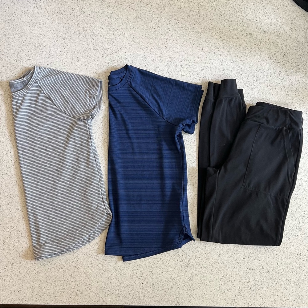 EUC ATHLETA GIRL LOT sz M 8-10